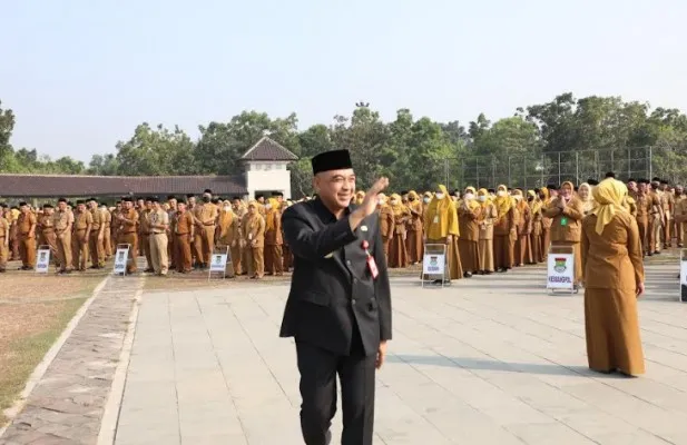 Bupati Tangerang, Ahmed Zaki Iskandar. (Foto/Veronica)