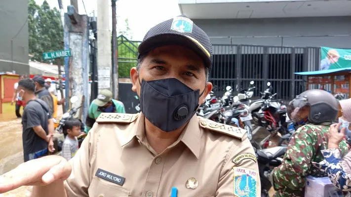 Plt Camat Grogol Petamburan, Joko Mulyono. (Foto: Pandi)