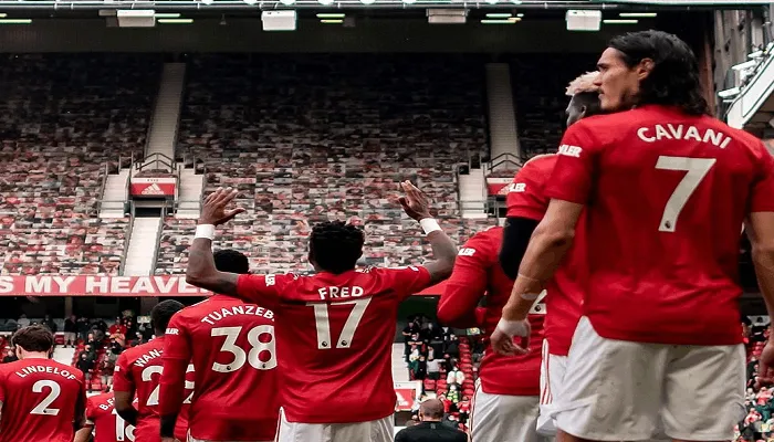 Manchester United vs Fulham berakhir 1-1 (Foto: @ManUnited/Instagram)