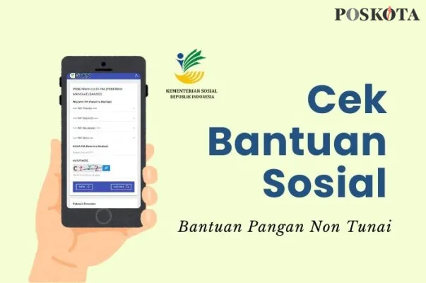 Cek bansos BPNT 2024. (Poskota/Della Amelia)