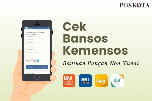 Cara cek bansos BPNT lewat hp. (Poskota/Della Amelia)