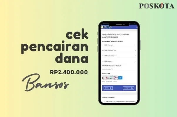 Cek pencairan bansos Rp600.000 PKH 2024 tahap 3 yang cair periode Juli-September 2024. (Poskota.co.id/Della Amelia)