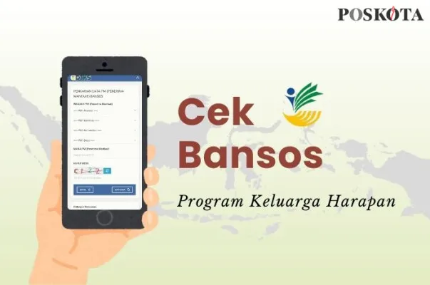 Cek bansos PKH secara online. (Poskota/Della Amelia)