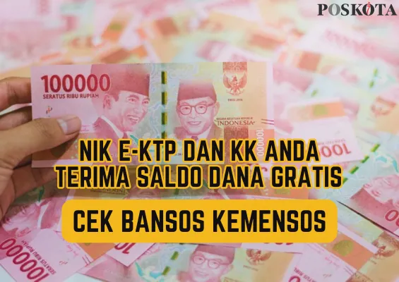 Selamat ya NIK KTP ini terdaftar dapat bansos PKH Oktober 2024 Rp3.000.000 dari Pemerintah.(Poskota/Shandra)