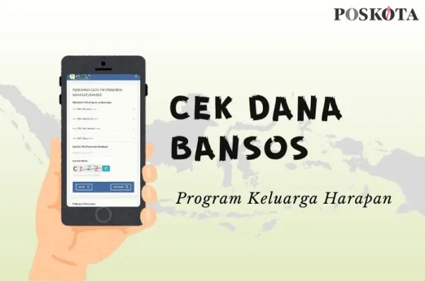 Cek bansos PKH menggunakan data KTP. (Poskota/Della Amelia)