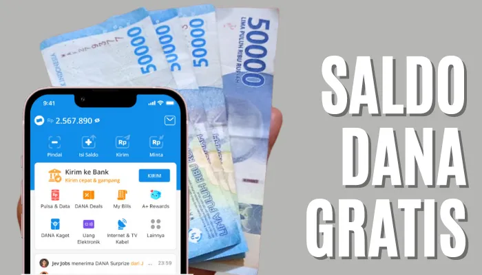 Cuannya Benar-Benar Nyata! 5 Cara Dapatkan Saldo DANA Hingga Rp100.000 ...