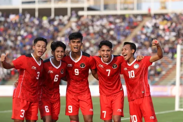 Potret timnas U-22 Indonesia lolos ke semifinal SEA Games 2023. (Website/PSSI)