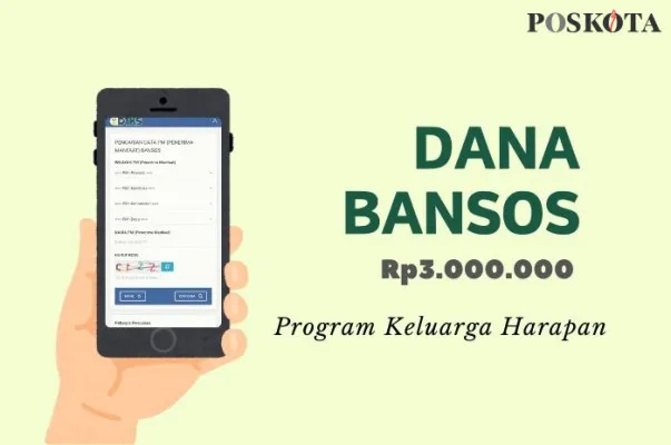 Ada dana bansos PKH Rp3.000.000 bagi KPM yang memenuhi syarat. (Poskota/Della Amelia)