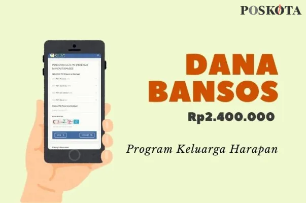 Ada dana bansos PKH Rp2.400.000 yang disalurkan pemerintah ke KKS. (Poskota/Della Amelia)