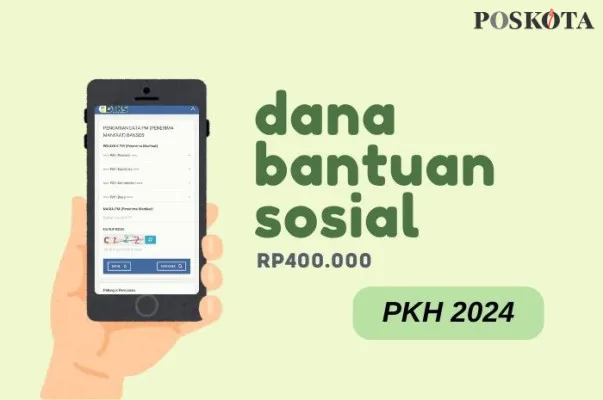 Dana bansos Rp400.000 PKH cair ke rekening KKS Bank Mandiri, BNI, dan BRI. (Poskota/Della Amelia)