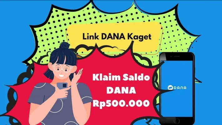 Saldo DANA gratis Rp500.000 cair hari ini Minggu 12 Mei 2024 klaim lewat HP masuk langsung ke dompet Elektronik. (Poskota/Syarif Pulloh Anwari)