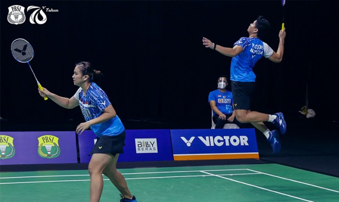 Ganda campuran indonesia badminton
