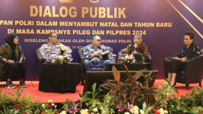 Narasumber Dialog Publik yang digelar Divisi Humas Polri,.(Ist)