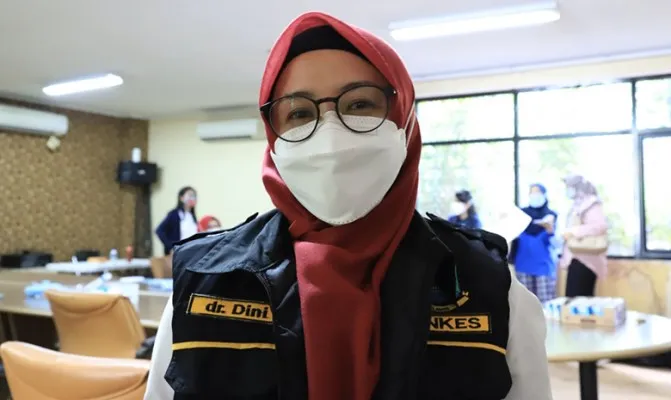 Dini Anggraini: Penurunan kasus covid-19 yang cukup drastis ini dipengaruhi dengan berbagai faktor, salah satunya penerapan PPKM Darurat yang dilanjut dengan PPKM Level 4. (Foto/dinkeskotatangerang)