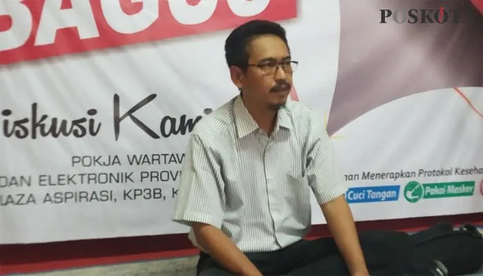 Direktur Eksekutif Aliansi Lembaga Independen Peduli Publik (ALIPP) Uday Suhada (foto luthfi)