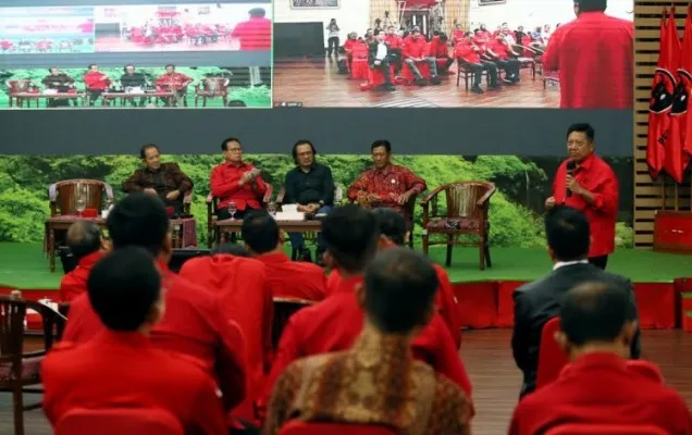 : PDIP melaksanakan diskusi bertema Inovasi Teknologi dan Kebijakan Politik-Ekonomi Untuk Mewujudkan Kedaulatan Pangan. (ist)