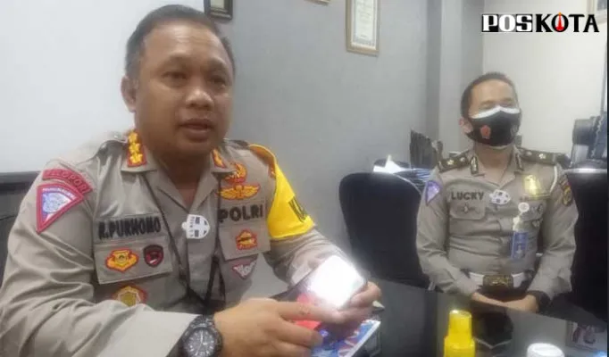 Dirlantas Polda Banten, Kombes Pol Rudi Purnomo. (rahmat haryono)