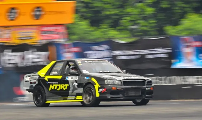 J99xAR Drift School, banyak Drifter Rookie naik tingkat ke kategori profesional. (Foto/j99xardrift) 