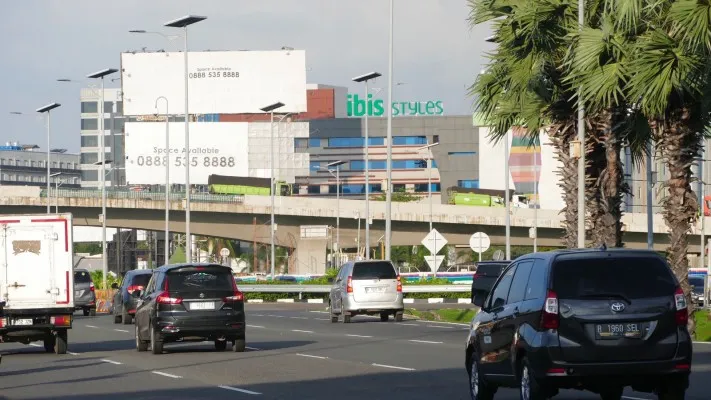 Lokasi East Flyover Bandara Soekarno-Hatta, Kota Tangerang yang beroperasi per Senin, 1 April 2024. (Dok: Humas Bandara Soetta)