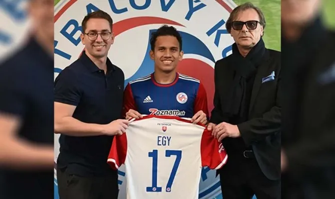 Kontrak Egy Maulana Vikri dengan FK Senica diperpanjang hingga Juni 2023 mendatang.(Foto/fksenica)