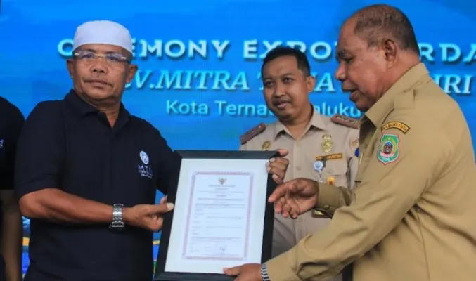 Kementerian KKP ekspor 25 ton tuna loin dari Ternate, Maluku Utara ke Thailand. (ist)