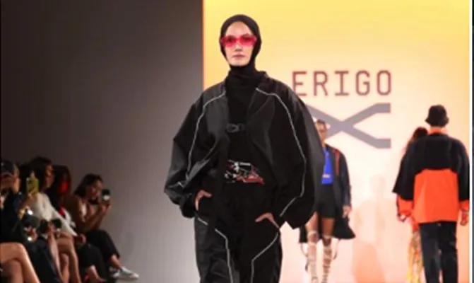 Erigo menjadi brand Indonesia pertama yang berhasil menyelenggarakan runway tunggal di acara New York fashion Week 2022. (Foto/ig@sadad)