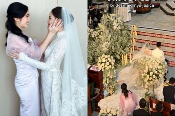 Febby Rastanty Jadi Bridesmaid di Pernikahan Jessica Mila (Kolase/Ist)