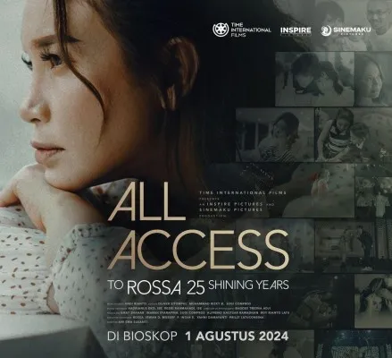 Sinopsis Film All Access to Rosa to Rosa 25 Shining Years.(Foto: Instagram @itsrossa)