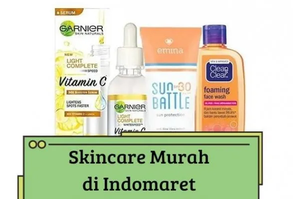 5 Rekomendasi Skincare Murah di Indomaret. (Edit Foto: Risti Ayu Wulansari/POSKOTA)