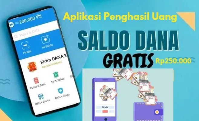 Raih saldo dana gratis hari ini melalui aplikasi penghasil uang TikTok. (Risti Ayu Wulansari/POSKOTA)