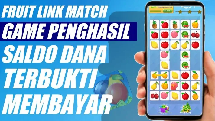 game penghasil uang Fruit Match, apakah legit? (YouTube Cucunguk Games)