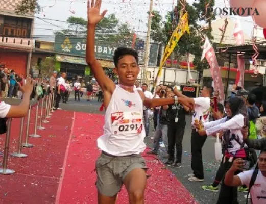 : Polres Cianjur Fun Run, 10 Pelajar Tercepat Dapat Beasiswa (Panca Aji)