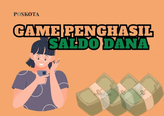 Klaim saldo DANA gratis Rp185.000 dari game penghasil uang. (Sumber: Poskota/Fia Afifah)