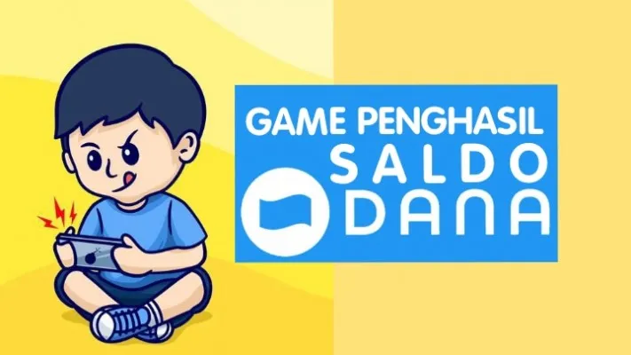 Ilustrasi game penghasil saldo DANA tercepat. (Poskota/Neni Nuraeni)