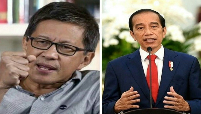 Rocky Gerung Kembali Kritik Jokowi. (Foto: Istimewa)