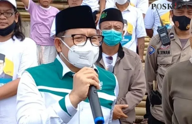 Ketua Umum Partai Kebangkitan Bangsa (PKB) Abdul Muhaimin Iskandar.(rizal)