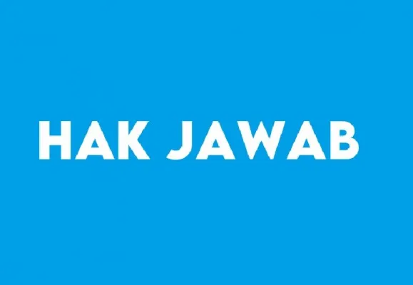 Ilustrasi hak jawab (Dok. Poskota)