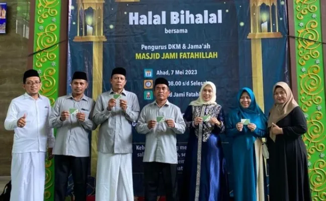 Sosialisasi Manfaat dan Program BPJamsostek di Lingkungan Masjid Jami’ Fatahillah Kelurahan Sumur Batu