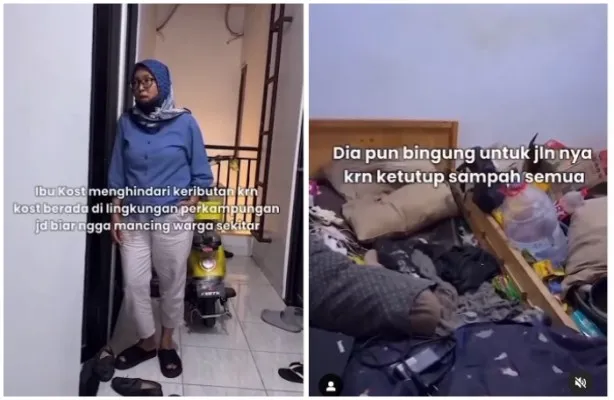 Video viral penderita hoarding disorder ramai diperbincangkan di media sosial. (Foto: Instagram @memomedsos)