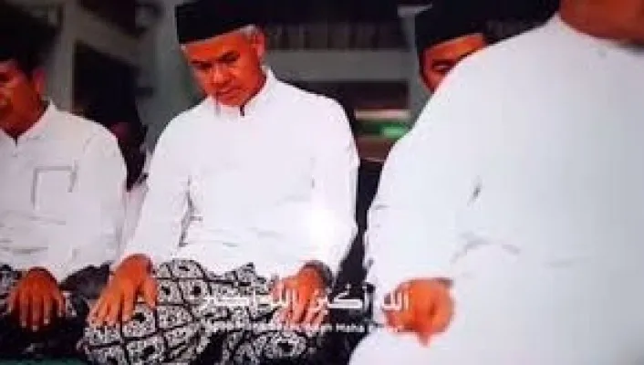 Iklan Ganjar Pranowo.(tangkap layar)