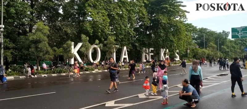 Pelaksanaan CFD di Kota Bekasi beberapa waktu lalu. (Ihsan Fahmi).