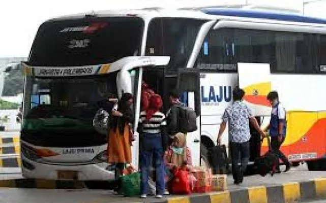 Penumpang Bus AKAP. (ist)