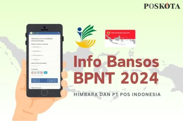 Informasi pencairan saldo dana bansos BPNT 2024. (Poskota/Della Amelia)