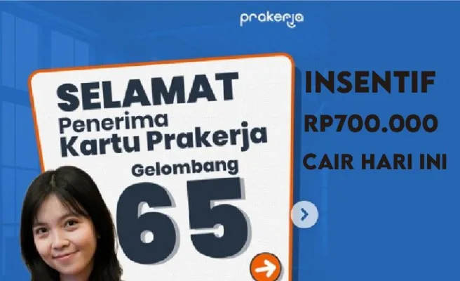 SELAMAT Pencaker! Saldo DANA Insentif Prakerja Rp700.000 Kamu Klaim Hari Ini, Gini Caranya Biar Langsung Cair ke E-Wallet. (Ilustrasi/Poskota)