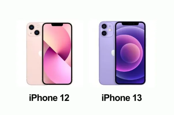 Perbandingan harga iPhone 12 dan iPhone 13. (ibox.co.id)