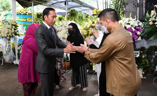 Presiden Joko Widodo saat tazkiziah.(johara)