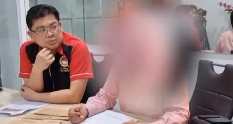 Seorang pria dengan wajah diblur blak-blakan tuding keterlibatan Kapolda dan Irwasda dengan kordinator berinisial JRS mengelola banyak judi online di Jakarta, Medan dan Batam.(Tangkapan layar video)