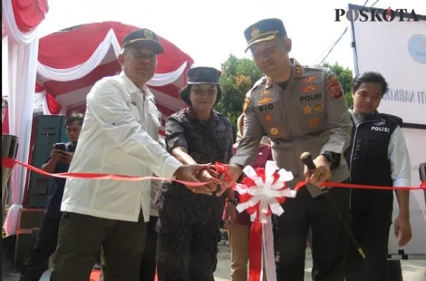 Peresmian penambahan 10 Kamera CCTV di Kampung Bersinar (Panca Aji)