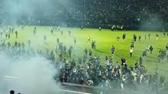 Tragedi kemanusiaan di Stadion Kanjuruhan.(ist)