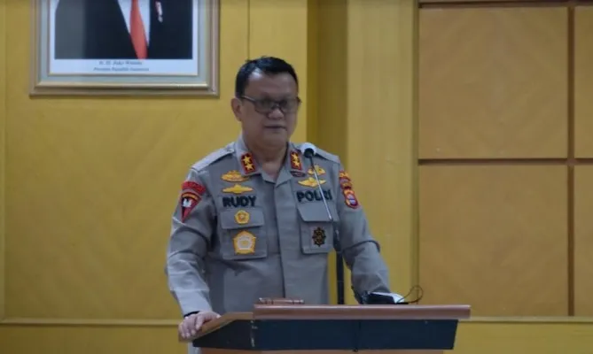 Kapolda Banten Irjen Pol Rudy Heriyanto. (ist)